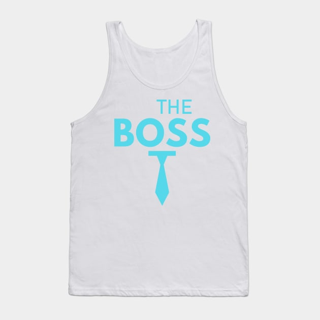 The Boss Couple Valentines Day Tank Top by Mesyo